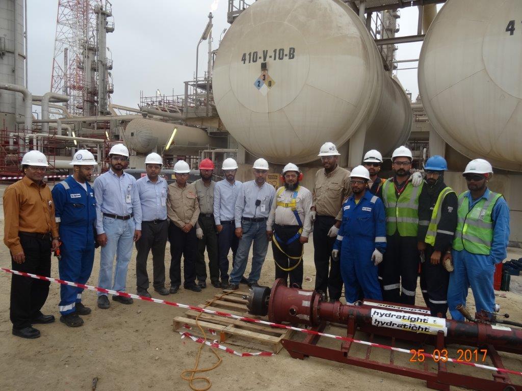 Online Welding in Sabic and API Joint Venture 01